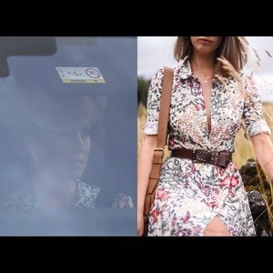 ASO Duchess of Cambridge Kate Middleton Floral Zara Maxi Dress Pippa Wedding NWT